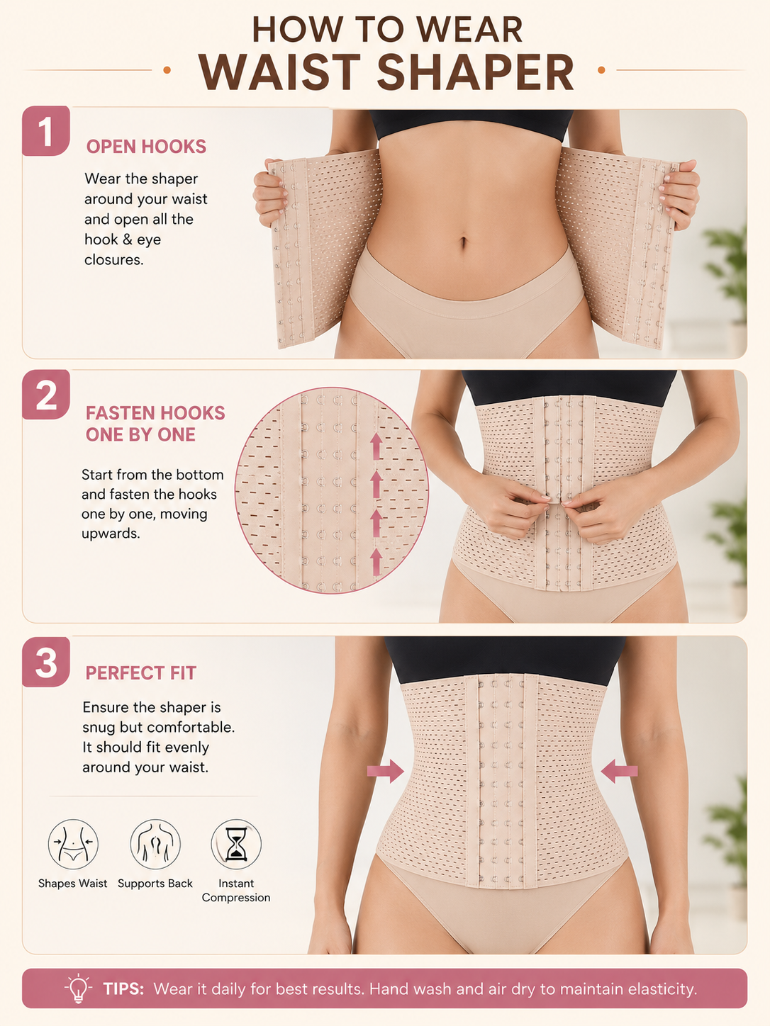Belly Belt Hollow Corset Sports Fitness Reducing Waist Body Shaper