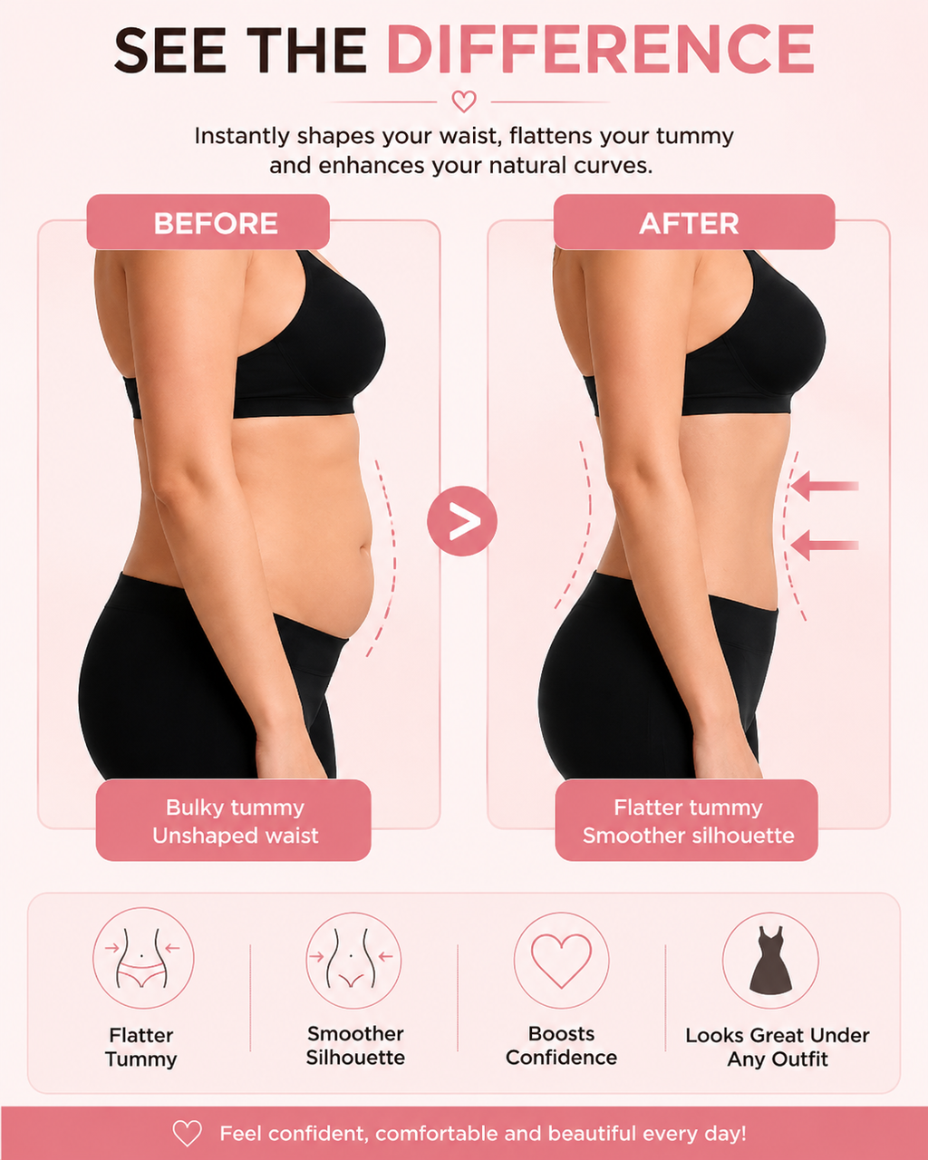 Belly Belt Hollow Corset Sports Fitness Reducing Waist Body Shaper