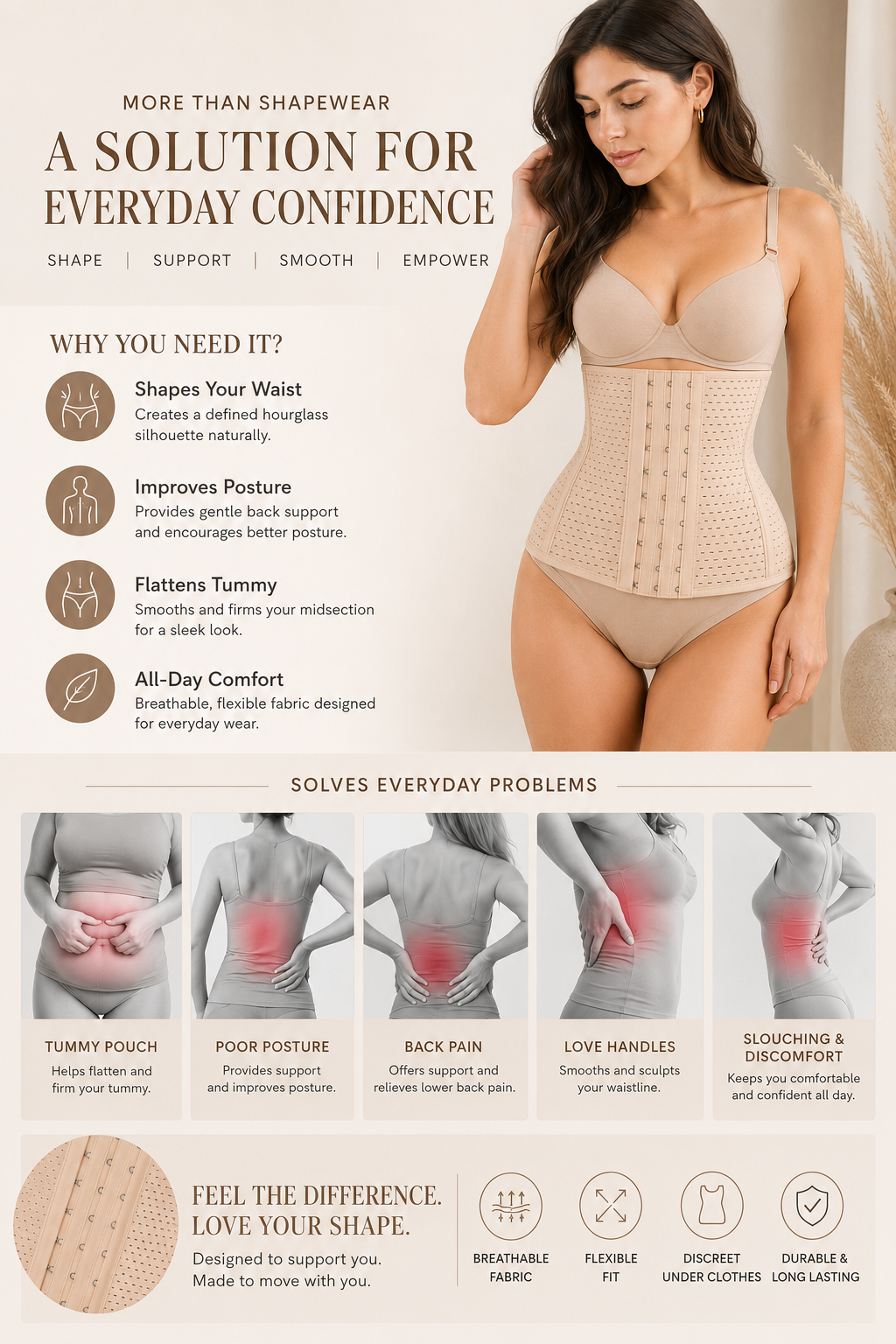 Premium Latex Body Shaper